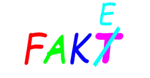 Was ist Fakt und was ist Fake? Dieses Bild illustriert den Unterschied zwischen Wahrheit und Täuschung im Zen-Kontext. Das Wort 'Fakt' wird durch eine Korrektur ('T' durchgestrichen, 'E' hinzugefügt) modifiziert, um auf die Relativität von Wahrheiten hinzuweisen.